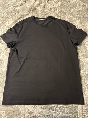 Moncler Men's Black Short Sleeve Crewneck Tee